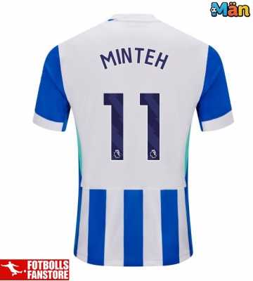 Brighton Yankuba Minteh #11 Hemmatröja 2025-26 Kortärmad